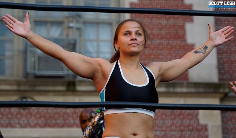 Leyla Hirsch hasn't been on the scene long but has made an impact in AEW, GCW and NWA